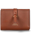 Noa Tri-Fold Half Wallet Brown - A.P.C. - BALAAN 6