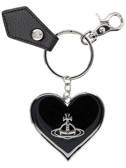 Mirror Heart ORB Key Holder Black - VIVIENNE WESTWOOD - BALAAN 2