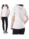 FIANCO back logo embroidery neoprene t shirt 2419971023600 002 - MAX MARA - BALAAN 1