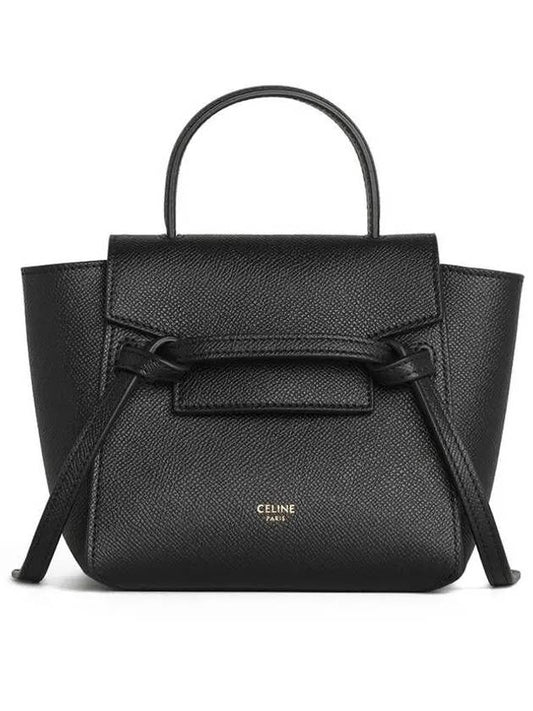 Pico Belt Tote Bag Black - CELINE - BALAAN 2