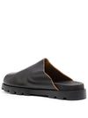 Brutus Leather Clog Slippers Black - CAMPER - BALAAN 4