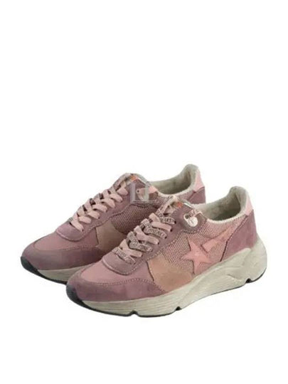 Running Sole Lace-Up Low Top Sneakers Pink - GOLDEN GOOSE - BALAAN 2