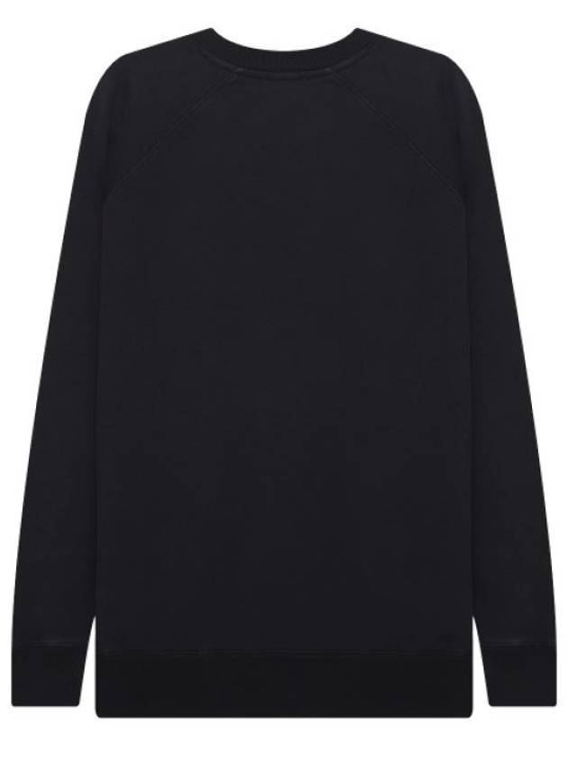 Dressed Fox Patch Classic Sweatshirt Black - MAISON KITSUNE - BALAAN 3