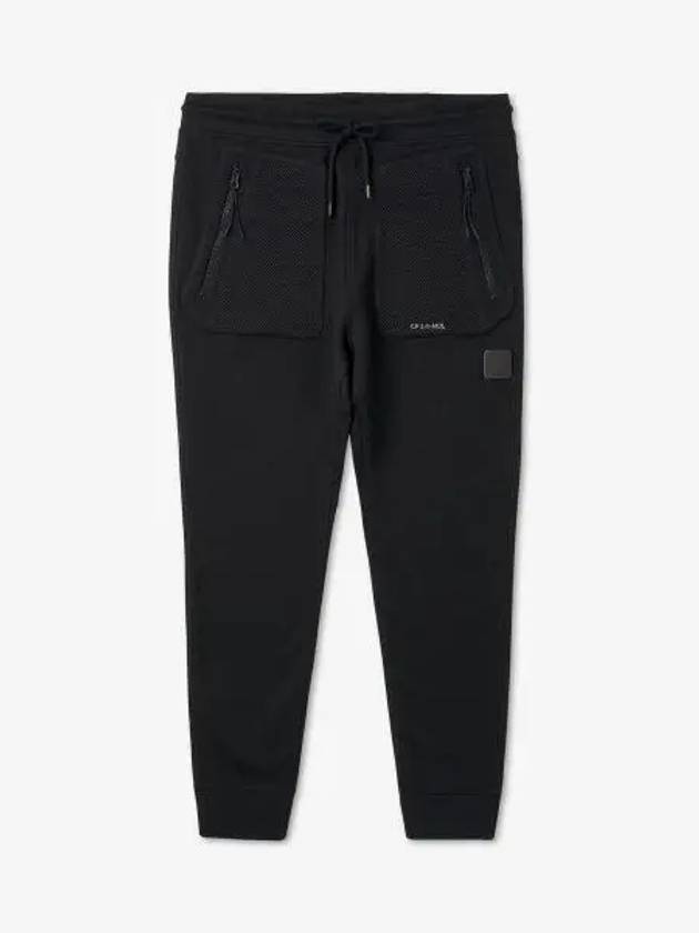 CP Company Metropolis Jogger Pants Black 13CMSP005A5086W999 - CP COMPANY - BALAAN 1