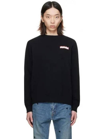 Black printed sweatshirt 241414M204003 1149532 - UNDERCOVER - BALAAN 1