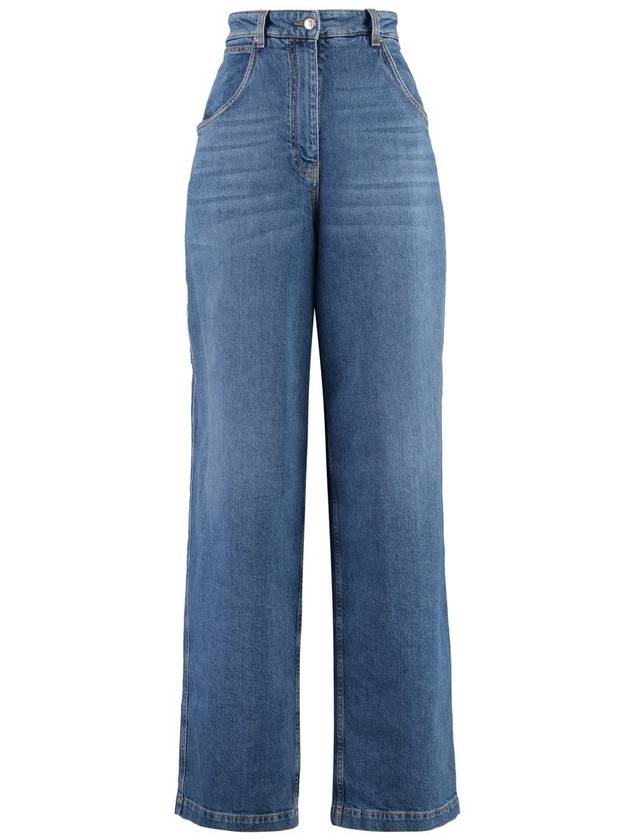 Denim Straight Pants 12515 93760200 BLUE - ETRO - BALAAN 2