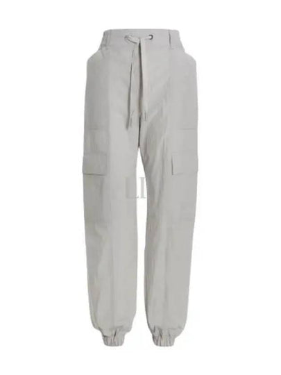 Cotton Cargo Track Pants White - MONCLER - BALAAN 2