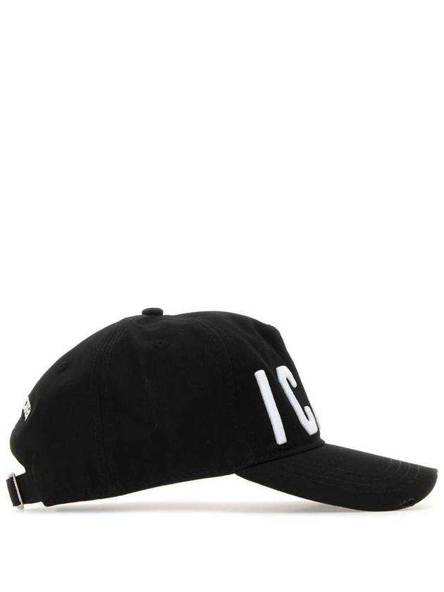 Hat BCW079305C00001 M063 Black - DSQUARED2 - BALAAN 3