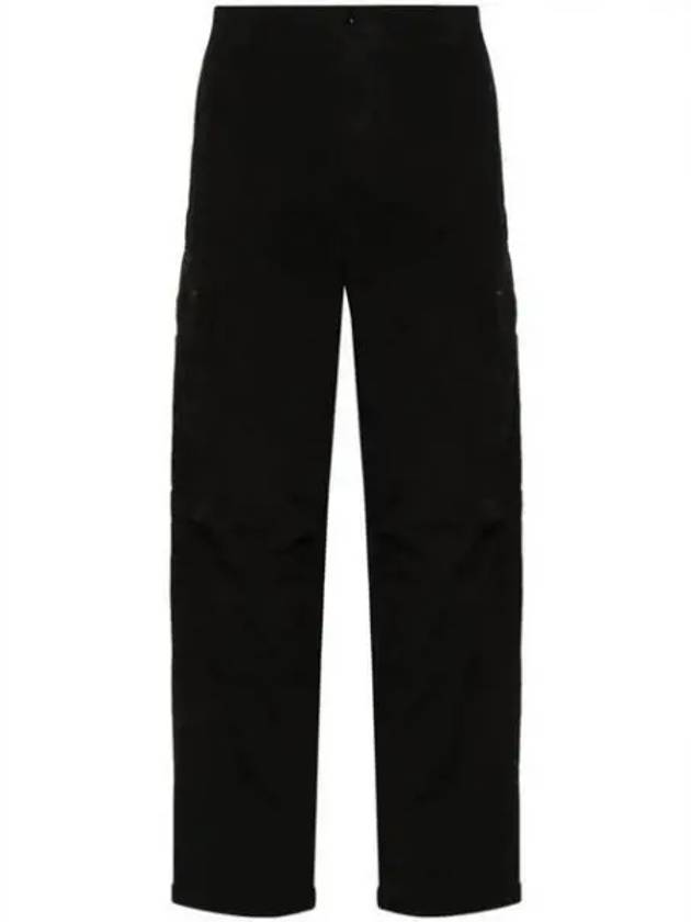 Micro Reps Loose Cargo Straight Pants Black - CP COMPANY - BALAAN 2