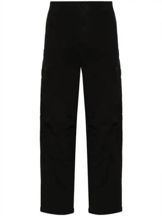 Micro Reps Loose Cargo Straight Pants Black - CP COMPANY - BALAAN 2