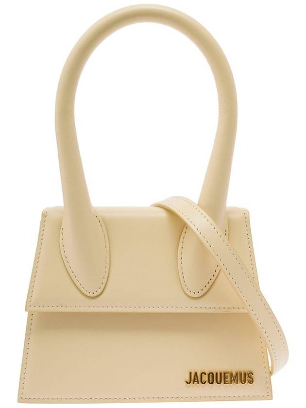 Le Chiquito Moyen Signature Mini Tote Bag Ivory - JACQUEMUS - BALAAN 2