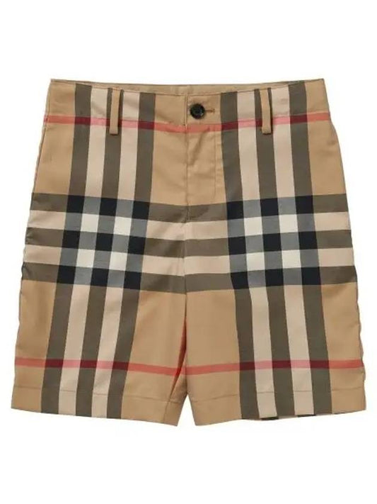 8040998 A7028 Vintage Check Junior Shorts - BURBERRY - BALAAN 2