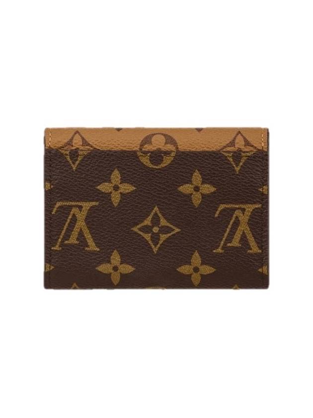 Rosalie Monogram Reverse Coin Purse Brown - LOUIS VUITTON - BALAAN 4