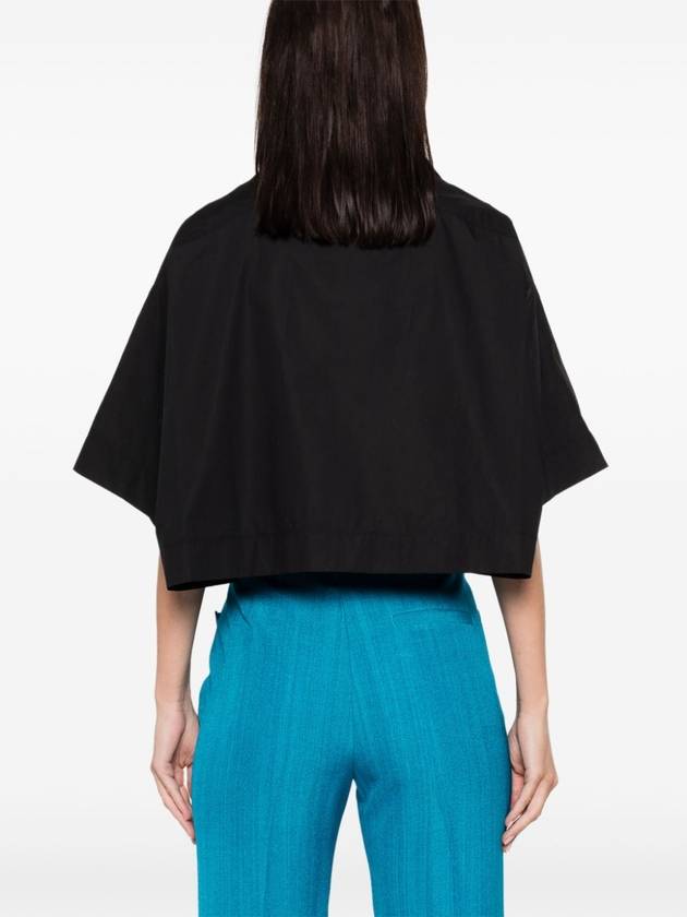 wave-appliqué cropped shirt - PATOU - BALAAN 3