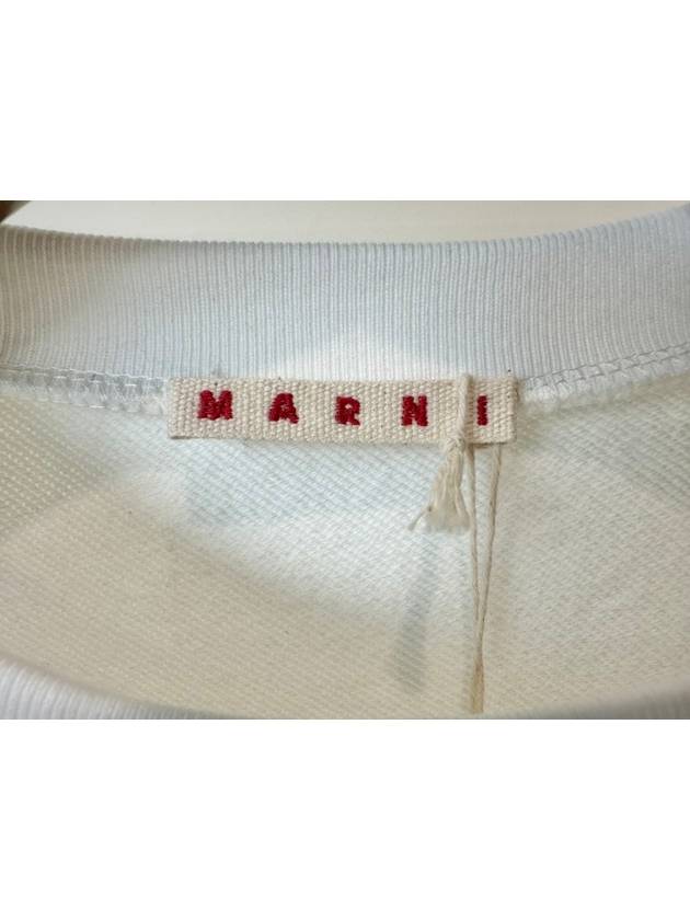 Kids Sweatshirt M01223 M00NF 0M110 White 14A - MARNI - BALAAN 4