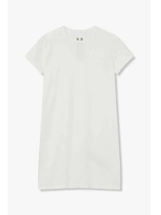 WOMEN Short Sleeve Level T Shirt White - RICK OWENS - BALAAN 1