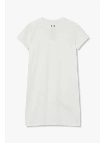 WOMEN Short Sleeve Level T Shirt White - RICK OWENS - BALAAN 1