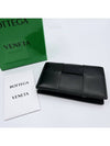 Intrecciato Cassette Leather Flap Card Wallet Black - BOTTEGA VENETA - BALAAN 2