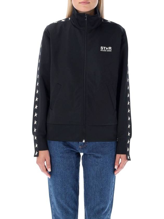 Star Logo Track Jacket Black - GOLDEN GOOSE - BALAAN 3