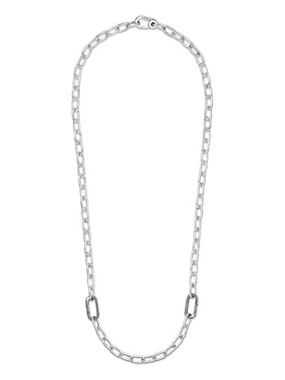 Women's ME Link Chain Necklace Silver - PANDORA - BALAAN 2