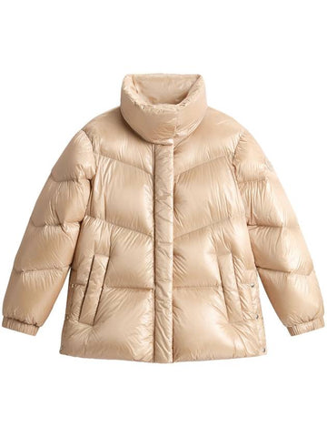 Woolrich Coats Beige - WOOLRICH - BALAAN 1