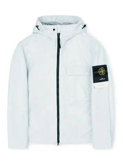 David Canvas Hooded Jacket Grey - STONE ISLAND - BALAAN 2