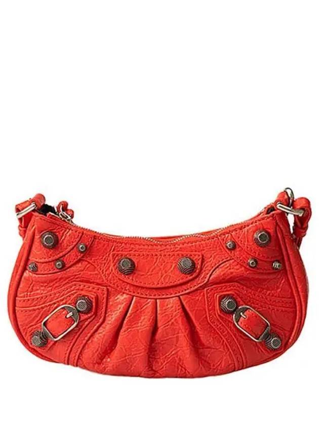 Le Cagole Chain Mini Shoulder Bag Red - BALENCIAGA - BALAAN 2