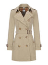 Chelsea Cotton Trench Coat Beige - BURBERRY - BALAAN 2