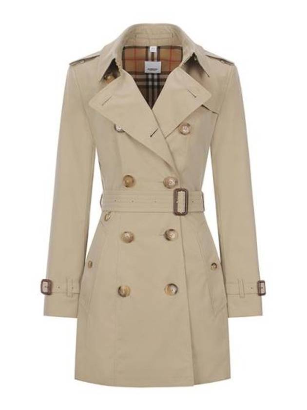 Chelsea Cotton Trench Coat Beige - BURBERRY - BALAAN 2