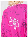 Graphic Print Sweatshirt Pink - ISABEL MARANT - BALAAN 6