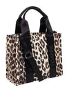 Leopard Tech Small Tote Bag - GANNI - BALAAN 4