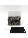 Christian Oblique Saddle Card Wallet - DIOR - BALAAN 2