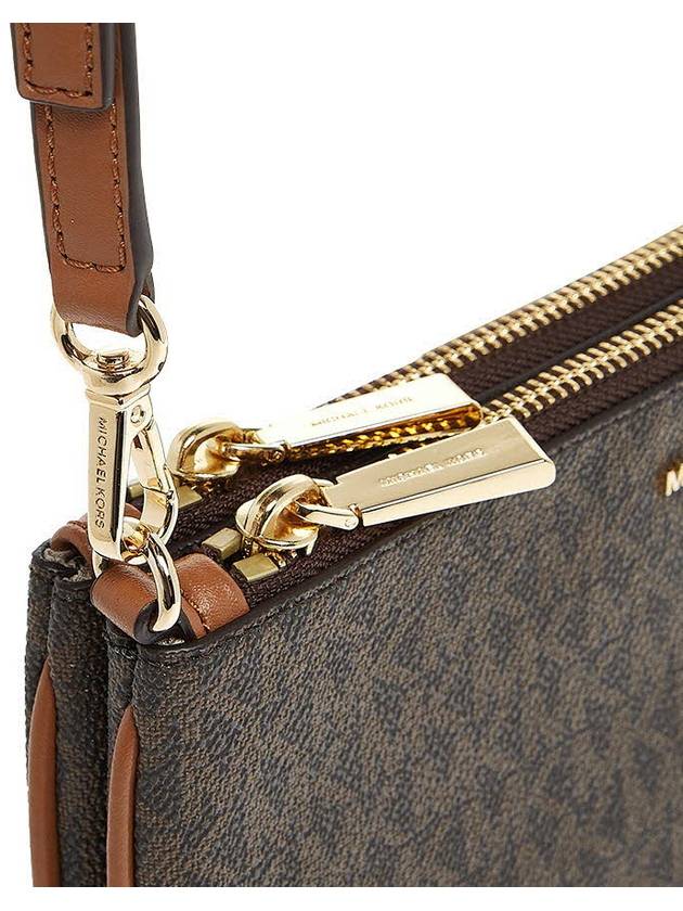 Monogram Print Cross Bag Brown - MICHAEL KORS - BALAAN 9