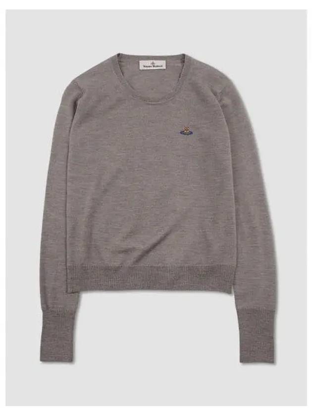 Bea Jumper Knit Top Grey - VIVIENNE WESTWOOD - BALAAN 2