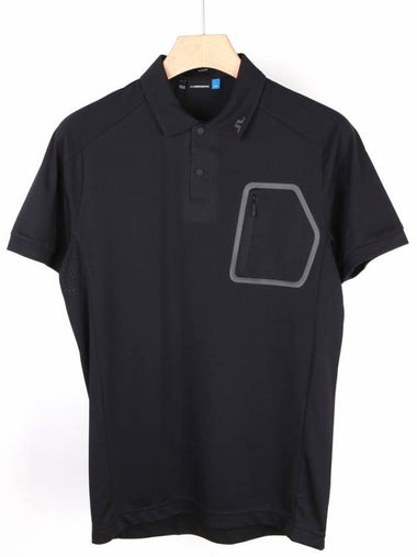 Max Max Slim TX Polo Shirt Black - J.LINDEBERG - BALAAN 1