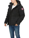 Wyndham Logo Patch Padding Black - CANADA GOOSE - BALAAN 6