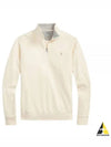 Logo Half Zip-up Sweatshirt Cream - POLO RALPH LAUREN - BALAAN 2