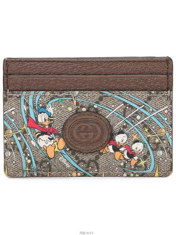 XDisney Donald Duck Card Wallet 651935 - GUCCI - BALAAN 1