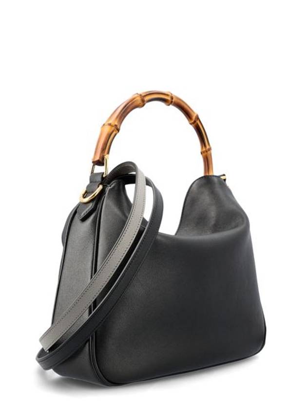 Diana Medium Shoulder Bag Black - GUCCI - BALAAN 4