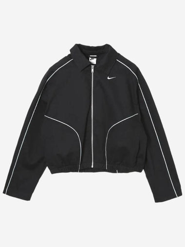 NSW Woven Bomber Jacket Black - NIKE - BALAAN 1