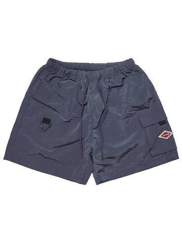 Travel Nylon Ripstop Pocket Shorts Charcoal - AKAW - BALAAN 1