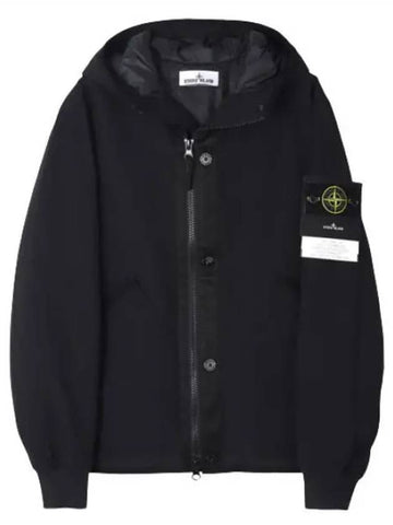 Soft Shell Idai Effect Recycled Polyester Primaloft Pure Insulation Hooded Blouson Men s Jacket - STONE ISLAND - BALAAN 1