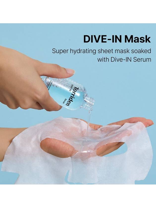 [Torriden] Dive-In Low Molecule Hyaluronic Acid Mask Pack (10ea) - TORRIDEN - BALAAN 2