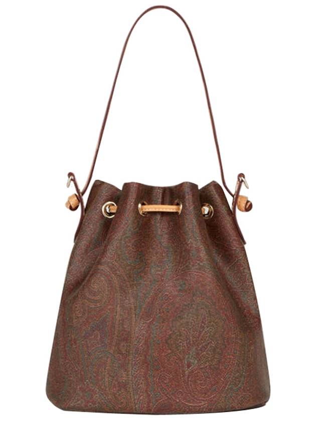 Paisley Bucket Bag Brown - ETRO - BALAAN 3