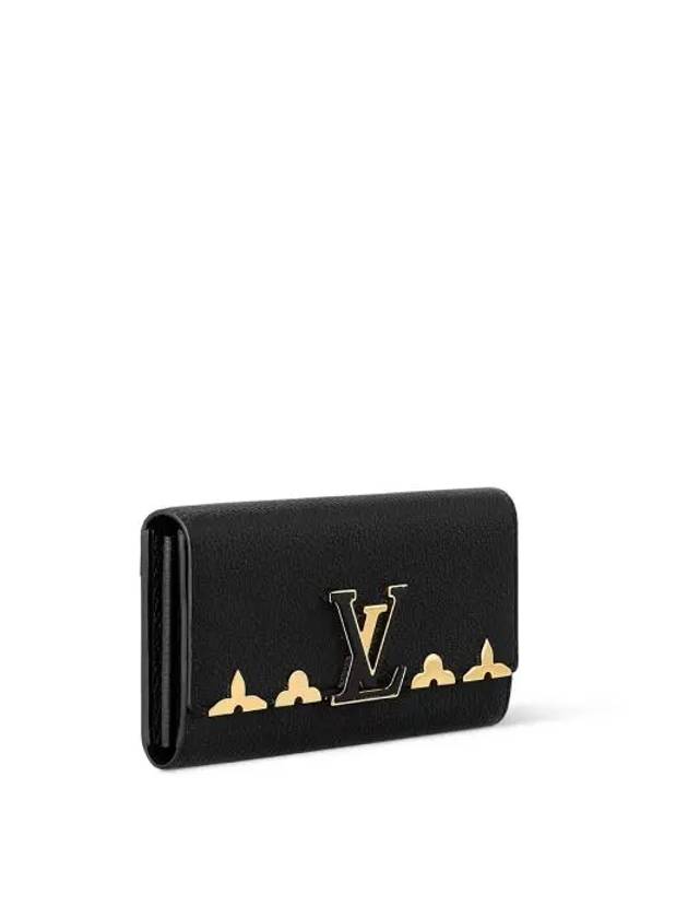 Capucines Long Wallet Black - LOUIS VUITTON - BALAAN 4