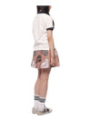 Thomas Bear Print Skirt (8065713 ARCHIVE BEIGE 23S) - BURBERRY - BALAAN 6