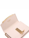 Gancini Calfskin Card Wallet Bone - SALVATORE FERRAGAMO - BALAAN 6