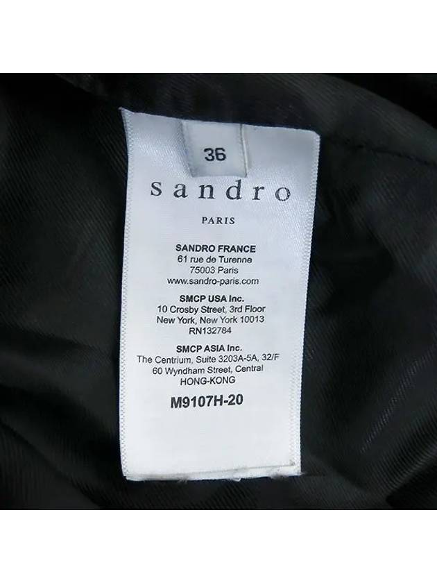 Smith Market used luxury goods black coat women s clothing - SANDRO - BALAAN 5