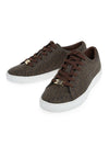 Keaton Lace-up Low Top Sneakers Brown - MICHAEL KORS - BALAAN 1