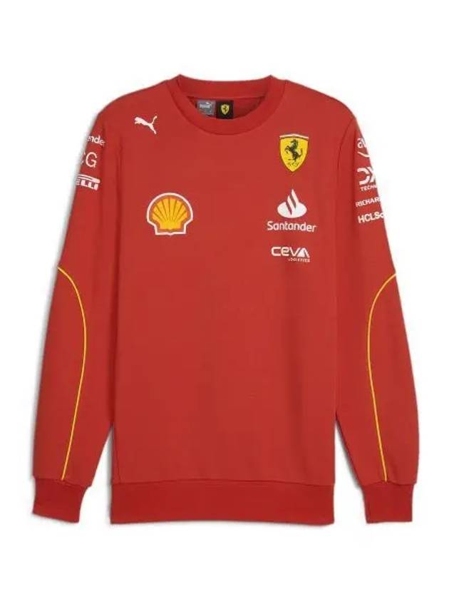 SF Team Crew Neck Sweatshirt Buntred 763599 01 - PUMA - BALAAN 1